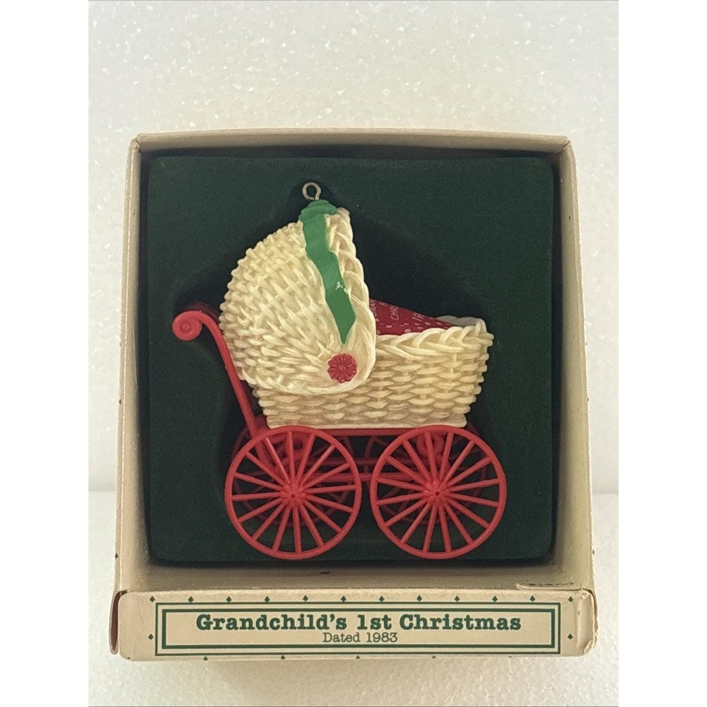Hallmark‎ Keepsake 1983 Grandchild's First Christmas Vintage Ornament
